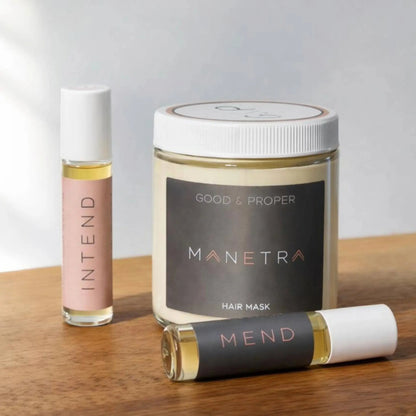 Manetra Hair Mask And Hair Oil Set - Good & Proper